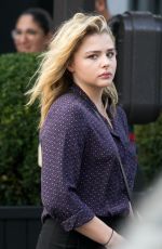 CHLOE MORETZ Out and About in Paris 09/01/2016