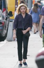 CHLOE MORETZ Out and About in Paris 09/01/2016