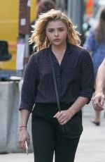 CHLOE MORETZ Out and About in Paris 09/01/2016