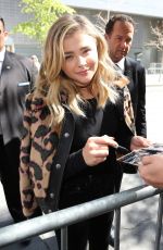 CHLOE MORETZ Out and About in Toronto 09/16/2016