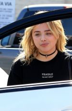 CHLOE MORETZ Out in Beverly Hills 09/22/2016