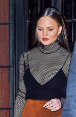 CHRISSY TEIGEN at Bowery Hotel in New York 09/28/2016