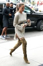 CHRISSY TEIGEN Out and About in New York 09/28/2016