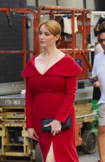 CHRISTINA HENDRICKS Arrives at a Fashion Show in New York 09/10/2016