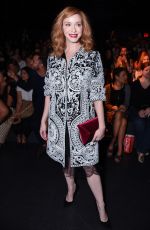 CHRISTINA HENDRICKS at Naeem Khan Fashion Show at New York Fashion Week 09/14/2016