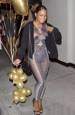 CHRISTINA MILIAN Celebrates Her Birthday at Catch in West Hollywood 09/27/2016