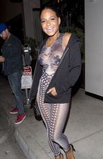 CHRISTINA MILIAN Celebrates Her Birthday at Catch in West Hollywood 09/27/2016