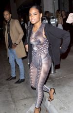 CHRISTINA MILIAN Celebrates Her Birthday at Catch in West Hollywood 09/27/2016