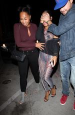 CHRISTINA MILIAN Celebrates Her Birthday at Catch in West Hollywood 09/27/2016