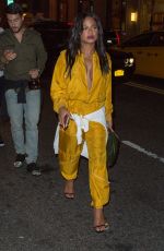 CHRISTINA MILIAN in a Golden Jumpsuit Leaves Up&Down nightclub in New York 09/11/2016