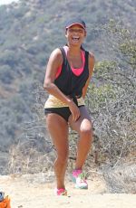CHRISTINA MILIAN Out Joggin in Los Angeles 08/31/2016