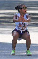 CHRISTINA MILIAN Working Out in Los Angeles 09/07/2016