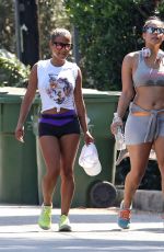 CHRISTINA MILIAN Working Out in Los Angeles 09/07/2016