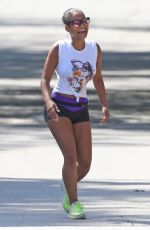 CHRISTINA MILIAN Working Out in Los Angeles 09/07/2016