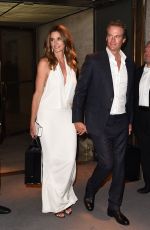 CINDY CRAWFORD at Tom Ford Fashion Show at New York Fashion Week 09/07/2016