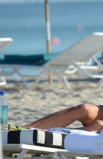 CLAUDIA GALANTI in Bikini at a Beach in Miami 09/19/2016