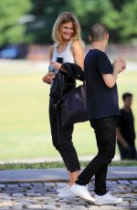 CONSTANCE JABLONSKI and Alexander Wang in New York 09/05/2016