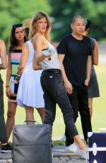 CONSTANCE JABLONSKI and Alexander Wang in New York 09/05/2016