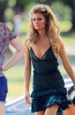 CONSTANCE JABLONSKI on the Set of a Photoshoot in New York 09/05/2016