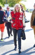COURTNEY LOVE Arrives at Coach 1941 Fashion Show in New York 09/13/2016