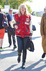 COURTNEY LOVE Arrives at Coach 1941 Fashion Show in New York 09/13/2016