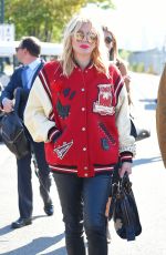 COURTNEY LOVE Arrives at Coach 1941 Fashion Show in New York 09/13/2016