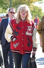COURTNEY LOVE Arrives at Coach 1941 Fashion Show in New York 09/13/2016