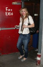 COURTNEY LOVE Leaves a Concert in West Hollywood 09/26/2016