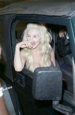 COURTNEY STODDN Leaves Arclight Theatre in Los Angeles 09/06/2016