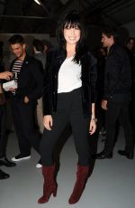 DAISY LOWE at a Show at London Fashion Week 09/20/2016