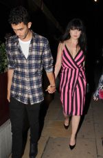 DAISY LOWE at Love Magazine Party at Lou Lou’s in Mayfair 09/19/2016