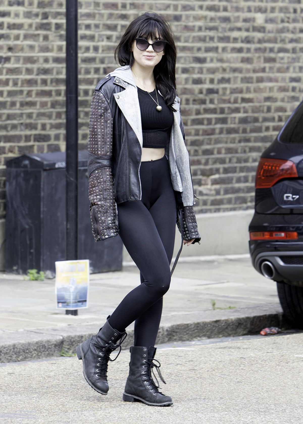DAISY LOWE Out and About in London 09/26/2016 – HawtCelebs