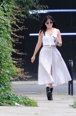 DAISY LOWE Out and About in Primrose Hill 09/07/2016