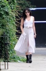 DAISY LOWE Out and About in Primrose Hill 09/07/2016
