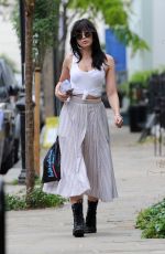 DAISY LOWE Out and About in Primrose Hill 09/07/2016