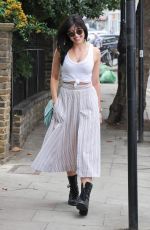 DAISY LOWE Out and About in Primrose Hill 09/07/2016