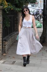 DAISY LOWE Out and About in Primrose Hill 09/07/2016