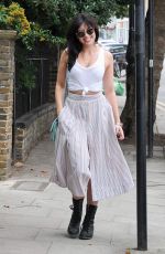 DAISY LOWE Out and About in Primrose Hill 09/07/2016