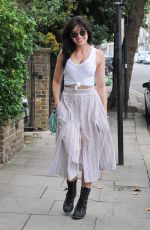 DAISY LOWE Out and About in Primrose Hill 09/07/2016