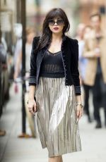 DAISY LOWE Out at London Fashion Week 09/20/2016