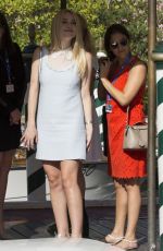 DAKOTA FANNING at Hotel Excelsior in Venice 09/02/2016