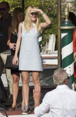 DAKOTA FANNING at Hotel Excelsior in Venice 09/02/2016