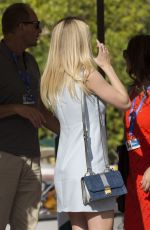 DAKOTA FANNING at Hotel Excelsior in Venice 09/02/2016