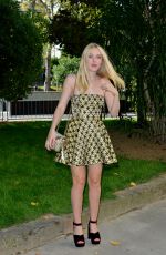 DAKOTA FANNING at Miu Miu Women