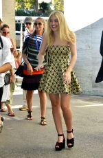 DAKOTA FANNING at Miu Miu Women