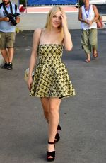 DAKOTA FANNING at Miu Miu Women
