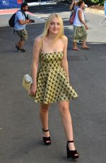 DAKOTA FANNING at Miu Miu Women