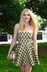 DAKOTA FANNING at Miu Miu Women