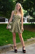 DAKOTA FANNING at Miu Miu Women