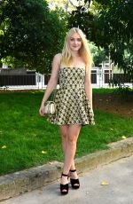 DAKOTA FANNING at Miu Miu Women